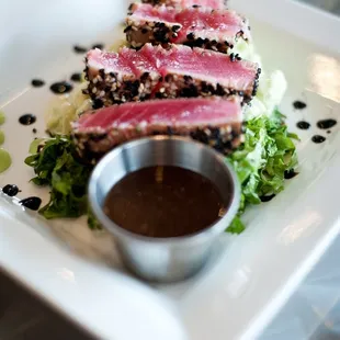Seared tuna