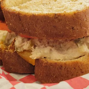 Tuna Melt Sandwich