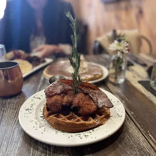 Chicken &amp; Waffles