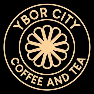 the logo of ybor city coffee and tea