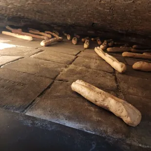 "Bread decoys" in the museum.