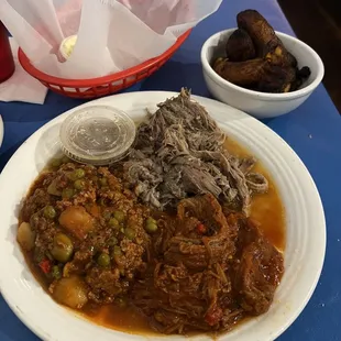 Taste of Ybor with a side of plantains.