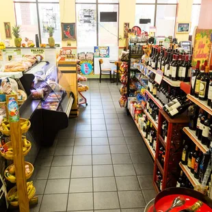 a view of a grocery store