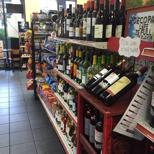 Wine section