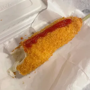 Korean Cheese Dog