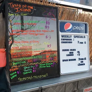 Food Truck Menu