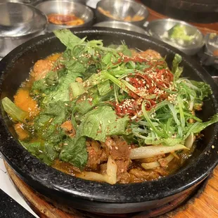 Hot Stone Pork Bulgogi