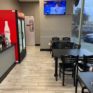 Very limited seating