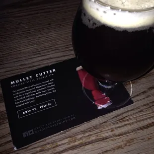 Mullet Cutter on tap
