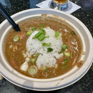 Turkey and Andouille Gumbo (the best gumbo at MSY)