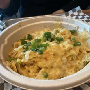 Crawfish mac and cheese