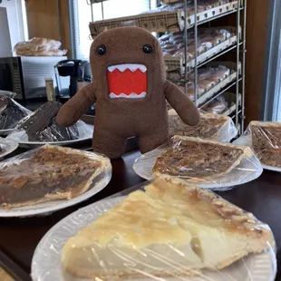 Pecan and Sugar Cream pies, too!