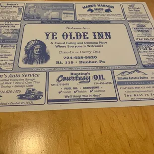 the front of the restaurant