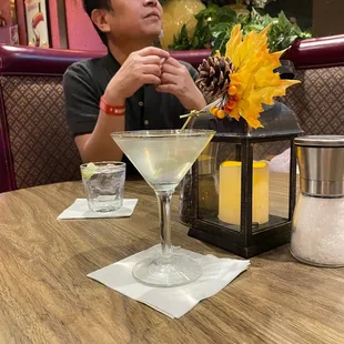 a man sitting at a table