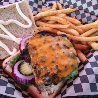 Ye Olde Cheddar Burger