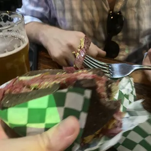 Collab Pop-Up: Intro Pumpernickel Corn beef Bagel x @starshipbagel &amp; @askfoodbitch