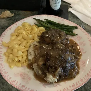 Wagu Salisbury steak.