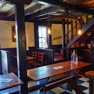 Part of the older tavern