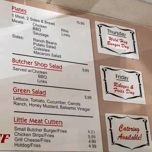 menu, sushi and sashimi