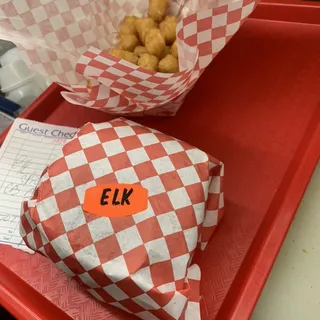 Elk Burger (Wednesday Only)