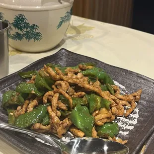 Hot and Spicy Shredded Pork