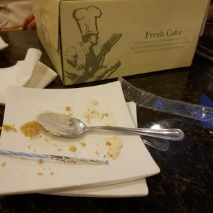 Bro the cake was so delicious. Sorry didnt leave any left.