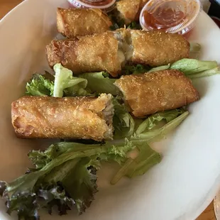 Boudin egg rolls
