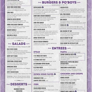 New Menu