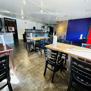 the interior of a restaurant