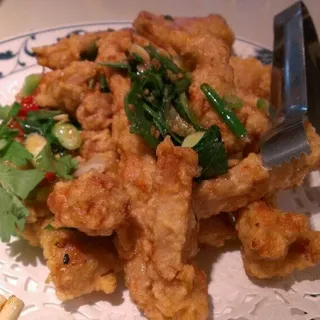 Candied Fried Pork Chop*