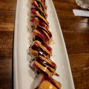 Crunchy tuna roll