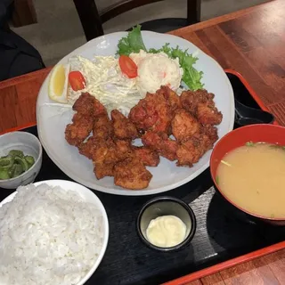 Chicken Karaage Teishoku