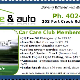 Join Our Car Care Club &amp; Save $436!