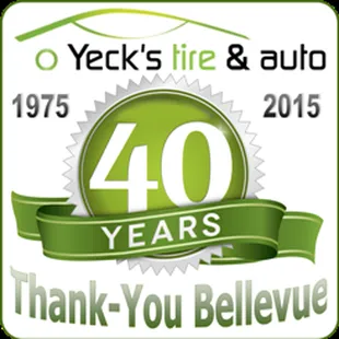 Yeck's Tire &amp; Auto - 40 year anniversary
