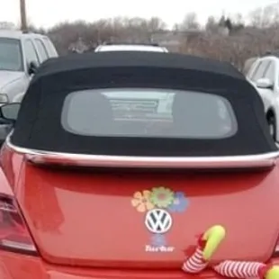 My well loved "Bug!"  Just ignore the Elf in the TRUNK...