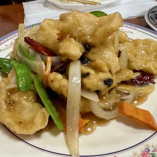 Fish Filet w Black Bean Sauce