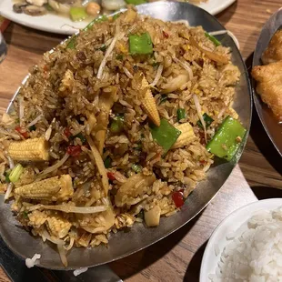 Vegetable fried rice