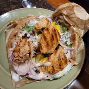 Souvlaki chicken