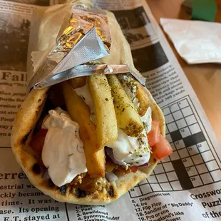 Chicken gyro