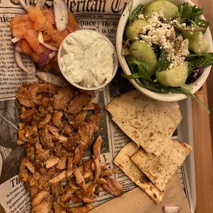 Chicken Yeeros Platter