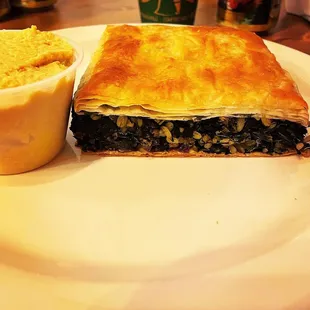 Vegan spanakopita