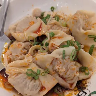 Wontons in Chili Oil