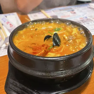 Tofu soup