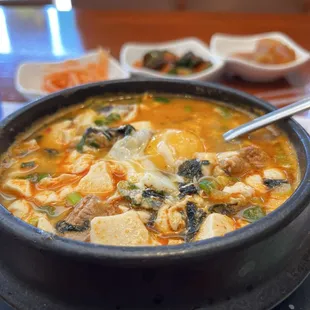 I love this tofu and beef lunch special for only 11.99.