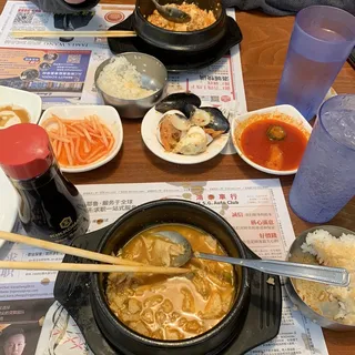 Seafood Tofu Soup