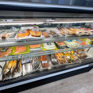 Smoked fish options