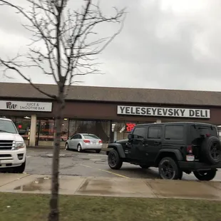 Off mayfield road in one of the strip malls