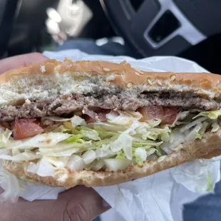 Blue Cheeseburger Lunch