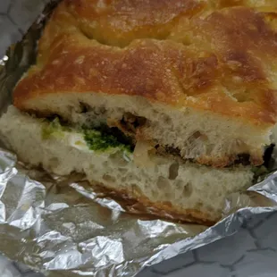 Eggplant Sandwich