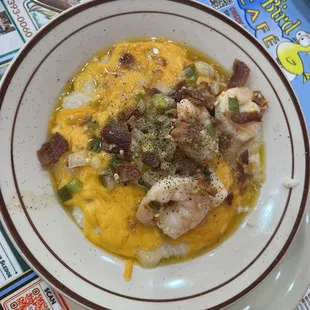 shrimp and bacon grits